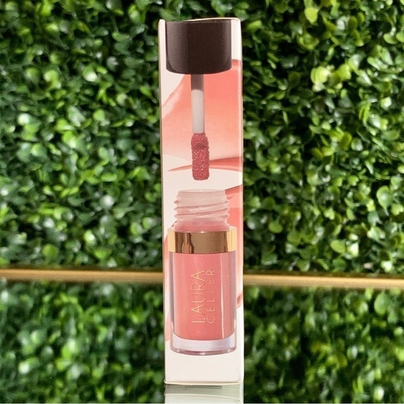 Laura Geller FINISH LINE Treat-n-Go Tinted Lip Oil | NEW | Neutral Pink Treat&Go - Picture 7 of 12